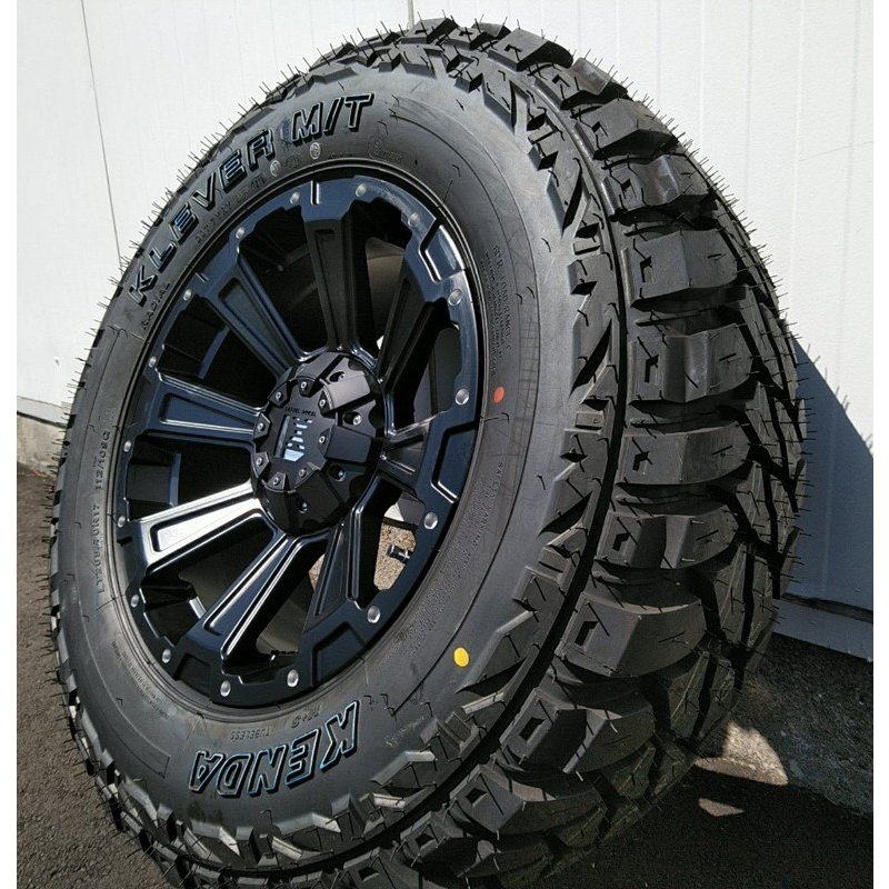 プラド ハイラックス FJ H3 タイヤホイールセット 17インチ DeathRock KENDA KR29 265/70R17の画像