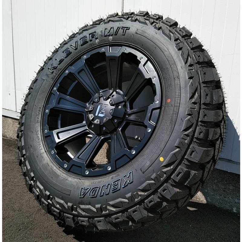 プラド ハイラックス FJ H3 タイヤホイールセット 17インチ DeathRock KENDA KR29 265/70R17の画像