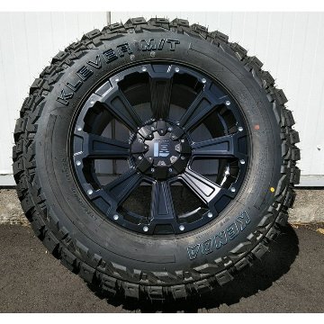 プラド ハイラックス FJ H3 タイヤホイールセット 17インチ DeathRock KENDA KR29 265/70R17の画像