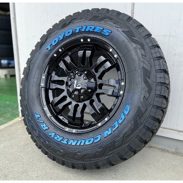 プラド ハイラックス FJ H3 タイヤホイールセット 17インチ Balano TOYO OPENCOUNTYR RT 265/65RR17 265/70R17 285/70R17の画像