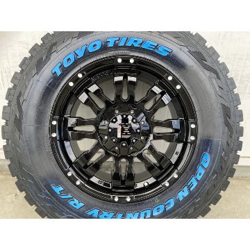 プラド ハイラックス FJ H3 タイヤホイールセット 17インチ Balano TOYO OPENCOUNTYR RT 265/65RR17 265/70R17 285/70R17の画像