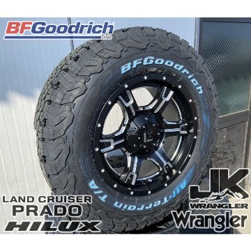 プラド ハイラックス FJ H3 タイヤホイールセット 17インチ OutLaw BF Goodrich KO2 265/65RR17 265/70R17 285/70R17の画像