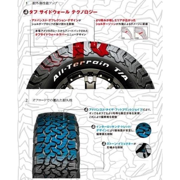 ラングラー JL JK タイヤホイールセット 17インチ OutLaw BF Goodrich KO2 265/65RR17 265/70R17 285/70R17の画像