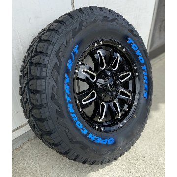 ラングラー JL JK タイヤホイールセット 17インチ Balano TOYO OPENCOUNTYR RT 265/65RR17 265/70R17 285/70R17の画像