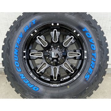 ラングラー JL JK タイヤホイールセット 17インチ Balano TOYO OPENCOUNTYR RT 265/65RR17 265/70R17 285/70R17の画像