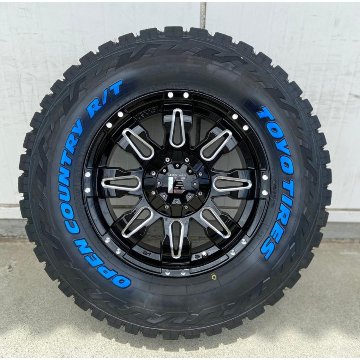 ラングラー JL JK タイヤホイールセット 17インチ Balano TOYO OPENCOUNTYR RT 265/65RR17 265/70R17 285/70R17の画像