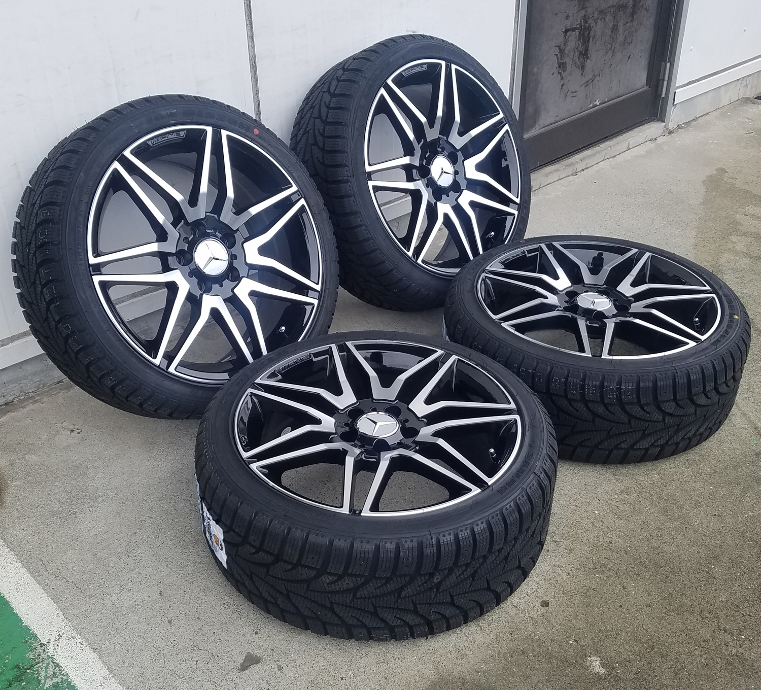 ベンツ Cクラス W204 Aクラス W176 Bクラス W246 スタッドレスタイヤホイールセット 18インチ SAILUN WSTX  225/40R18｜Wheel And Tyre shop WAT!!直販店