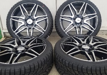 ベンツ Cクラス W204 Aクラス W176 Bクラス W246 スタッドレスタイヤホイールセット 18インチ SAILUN WSTX 225/40R18の画像