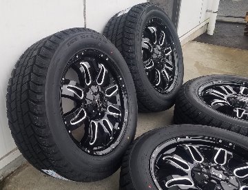 JK JL ラングラー  スタッドレスタイヤホイールセット 20インチ SAILUN WST2 275/55R20の画像