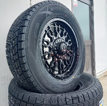 エスカレード ナビゲーター サバーバン スタッドレスタイヤホイールセット 18インチ DUNLOP SJ8+ 285/60R18 275/60R18の画像