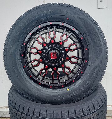 D5 CX-8 RAV4 アウトランダー エクストレイル スタッドレスタイヤホイールセット 17インチ DUNLOP SJ8+ 225/65R17の画像