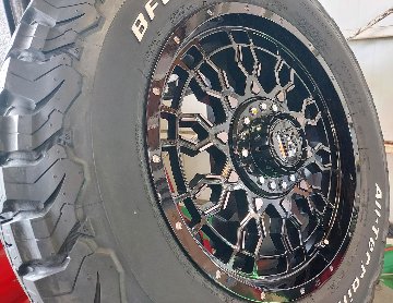 D5 CX-8 RAV4 アウトランダー エクストレイル タイヤホイールセット 17インチ BFグッドリッチ KO2 225/70R17 245/65R17の画像