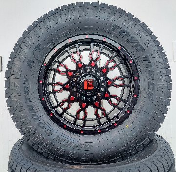 プラド ハイラックス FJ サーフ パジェロ 17インチ LEXXEL PreDator プレデター TOYO OPENCOUNTRY AT3 285/70R17 265/70R17 265/65の画像