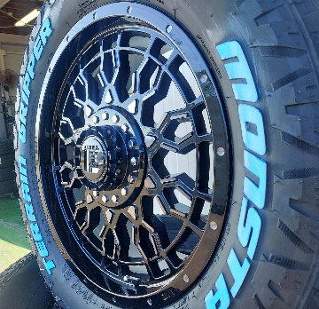 JL JK ラングラー 17インチ LEXXEL PreDator プレデター MONSTA TERRAINGRIPPER 285/70R17 265/70R17の画像