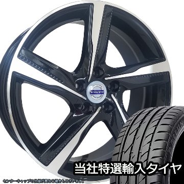 VOLVO ボルボ V40 タイヤホイールセット 18インチ 当社特選輸入タイヤ 225/40R18の画像