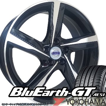 VOLVO ボルボ V40クロスカントリー タイヤホイールセット 18インチ YOKOHAMA ブルーアース AE51 225/45R18の画像