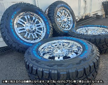 プラド ハイラックス FJ H3 タイヤホイールセット 17インチ Balano TOYO OPENCOUNTYR RT 265/65RR17 265/70R17 285/70R17の画像