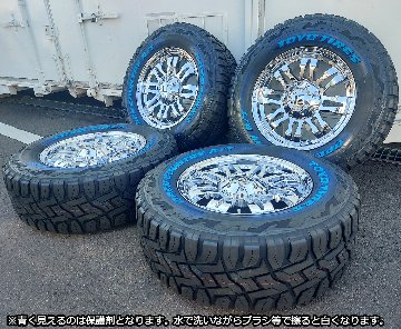 プラド ハイラックス FJ H3 タイヤホイールセット 17インチ Balano TOYO OPENCOUNTYR RT 265/65RR17 265/70R17 285/70R17の画像