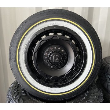 ライズ ロッキー タイヤホイールセット 16インチ SwaGGer スワッガー オーレンカウンター 215/65R16 ホワイトリボンの画像