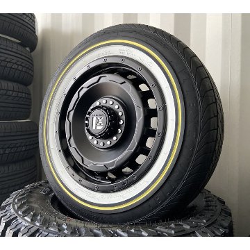 ライズ ロッキー タイヤホイールセット 16インチ SwaGGer スワッガー オーレンカウンター 215/65R16 ホワイトリボンの画像