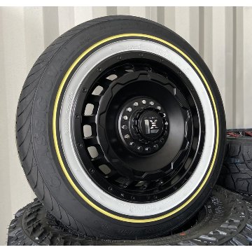 ライズ ロッキー タイヤホイールセット 16インチ SwaGGer スワッガー オーレンカウンター 215/65R16 ホワイトリボンの画像