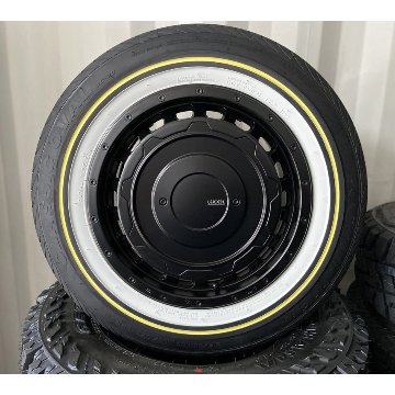 ライズ ロッキー タイヤホイールセット 16インチ SwaGGer スワッガー オーレンカウンター 215/65R16 ホワイトリボンの画像