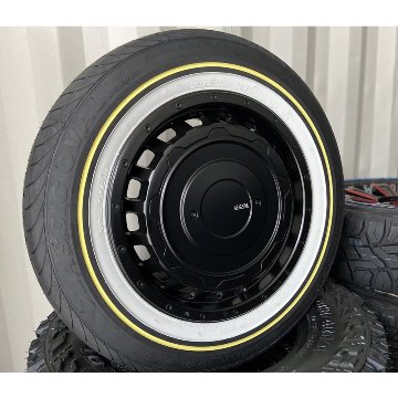 ライズ ロッキー タイヤホイールセット 16インチ SwaGGer スワッガー オーレンカウンター 215/65R16 ホワイトリボンの画像