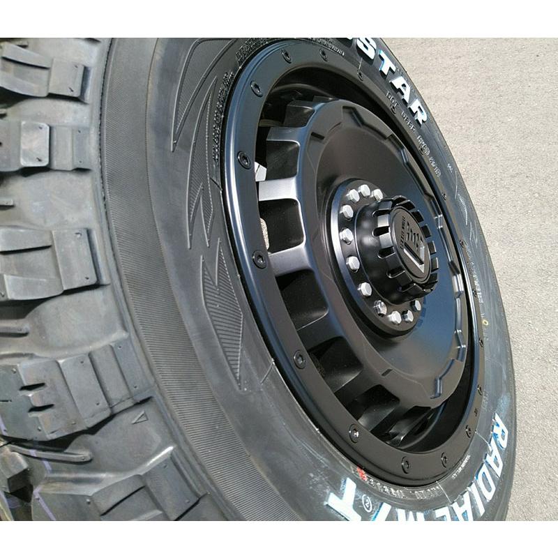 ライズ　ロッキー タイヤホイールセット 16インチ SwaGGer スワッガー MUDSTAR Radial MT 215/65R16 ホワイトレターの画像