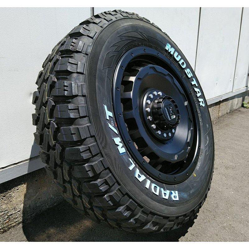 ライズ　ロッキー タイヤホイールセット 16インチ SwaGGer スワッガー MUDSTAR Radial MT 215/65R16 ホワイトレターの画像