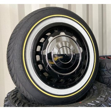 車検対応 キャラバン タイヤホイールセット 16インチ SwaGGer スワッガー オーレンカウンター 215/65R16 ホワイトリボンの画像