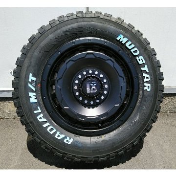 車検対応 キャラバン タイヤホイールセット 16インチ SwaGGer スワッガー MUDSTAR Radial MT 215/65R16 ホワイトレターの画像