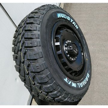 車検対応 キャラバン タイヤホイールセット 16インチ SwaGGer スワッガー MUDSTAR Radial MT 215/65R16 ホワイトレターの画像