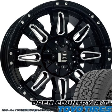 JL JK ラングラー 17インチ LEXXEL Balano バレーノ TOYO OPENCOUNTRY AT3 285/70R17 265/70R17 275/65R17の画像