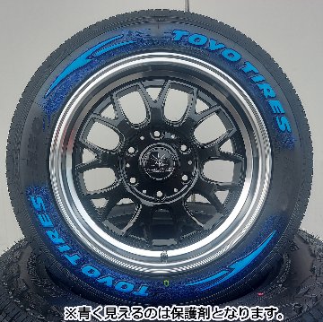 車検対応 200系ハイエース レジアスエース タイヤホイールセット 17インチ BD00 トーヨー H20 215/60R17の画像