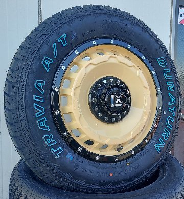 訳有 デリカD5 クロスロード アウトランダー 16インチ SwaGGer DURATURN AT 215/70R16の画像