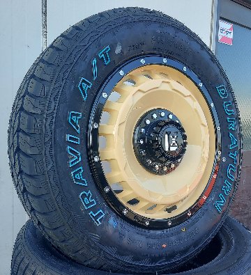 訳有 デリカD5 クロスロード アウトランダー 16インチ SwaGGer DURATURN AT 215/70R16の画像