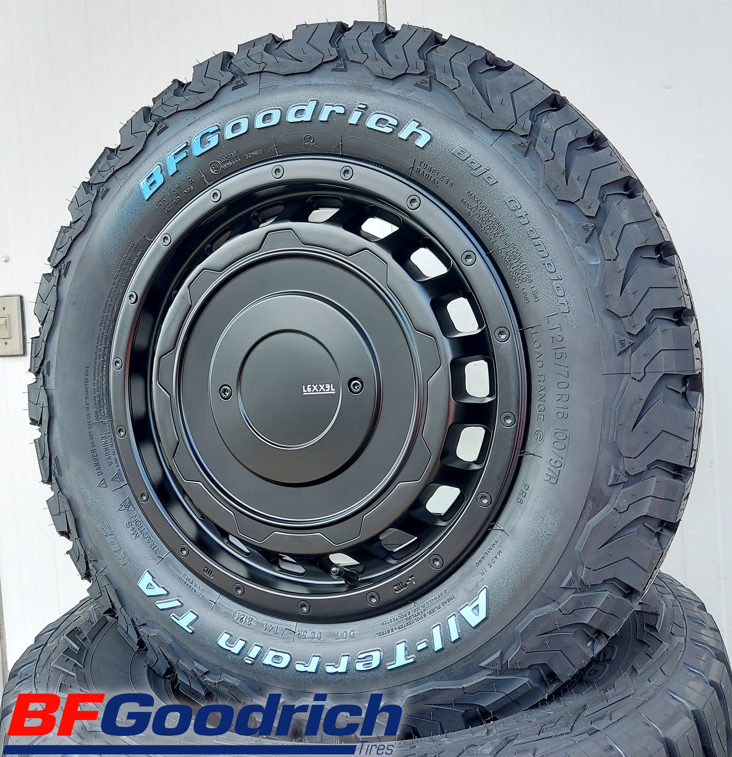 ヤリスクロス CX3 フォレスター SG/SH XV タイヤホイールセット 16インチ SwaGGer  BF Goodrich ALLTERRAIN KO2 215/70R16 225/70R16の画像