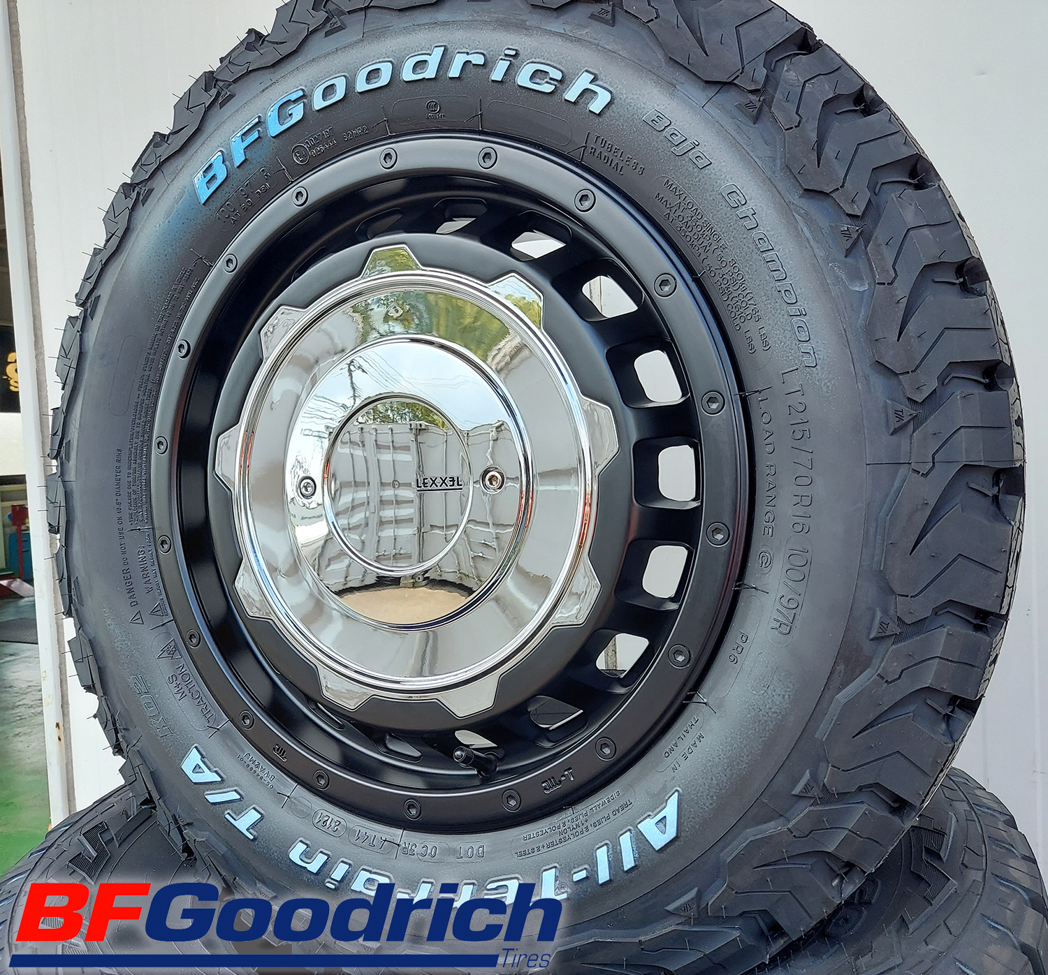 ヤリスクロス CX3 フォレスター SG/SH XV タイヤホイールセット 16インチ SwaGGer  BF Goodrich ALLTERRAIN KO2 215/70R16 225/70R16の画像