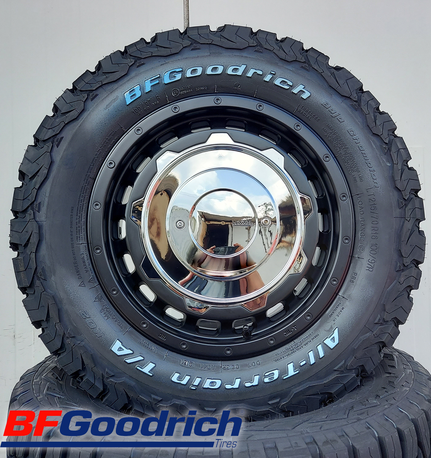 ヤリスクロス CX3 フォレスター SG/SH XV タイヤホイールセット 16インチ SwaGGer  BF Goodrich ALLTERRAIN KO2 215/70R16 225/70R16の画像