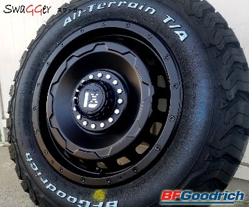 ヤリスクロス CX3 フォレスター SG/SH XV タイヤホイールセット 16インチ SwaGGer  BF Goodrich ALLTERRAIN KO2 215/70R16 225/70R16の画像