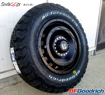 ヤリスクロス CX3 フォレスター SG/SH XV タイヤホイールセット 16インチ SwaGGer  BF Goodrich ALLTERRAIN KO2 215/70R16 225/70R16の画像