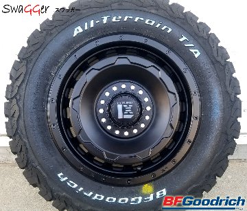 ヤリスクロス CX3 フォレスター SG/SH XV タイヤホイールセット 16インチ SwaGGer  BF Goodrich ALLTERRAIN KO2 215/70R16 225/70R16の画像