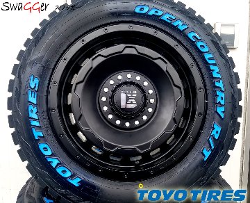 XV ヤリスクロス フォレスター SG/SH CX3 タイヤホイールセット 16インチ SwaGGer TOYO OPENCONTRY R/T 215/65R16 225/70R16 ホワイトレターの画像