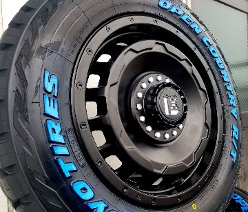 ヴェゼル カローラクロス タイヤホイールセット 16インチ SwaGGer TOYO OPENCONTRY R/T 215/65R16 225/70R16 ホワイトレターの画像