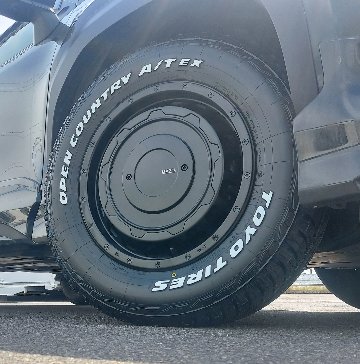 クロスロード ヤリスクロス タイヤホイールセット 16インチ SwaGGer TOYO OPENCONTRY AT EX 205/65R16 215/70R16 ホワイトレターの画像