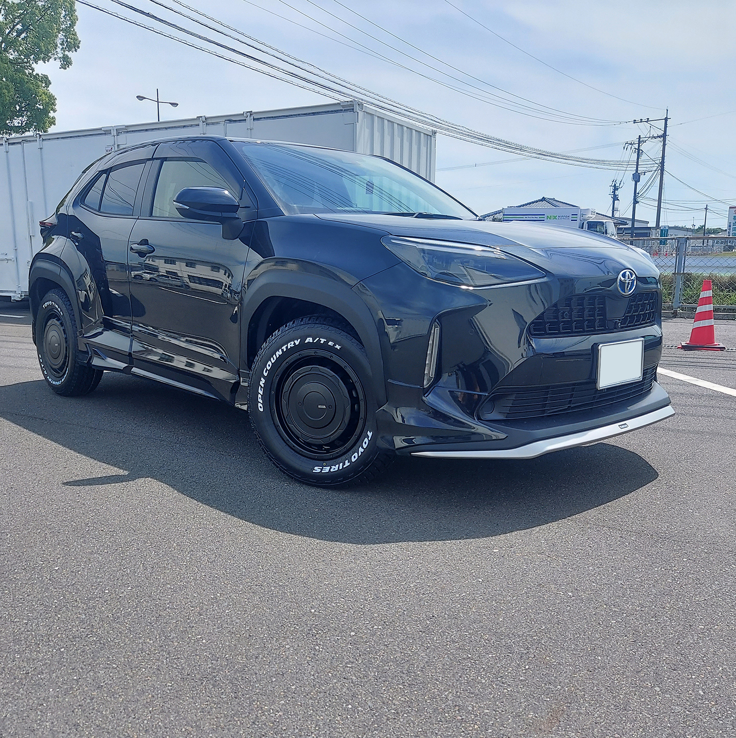 ライズ ロッキー シエンタ タイヤホイールセット 16インチ SwaGGer TOYO OPENCONTRY AT EX 205/65R16 195/65R16 ホワイトレターの画像