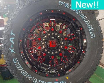 ハリアー D5 エクストレイル RAV4 CX5 CX8 アウトランダー 17インチ LEXXEL PreDator プレデター ヨコハマ ジオランダー X-AT G016 245/65R17の画像