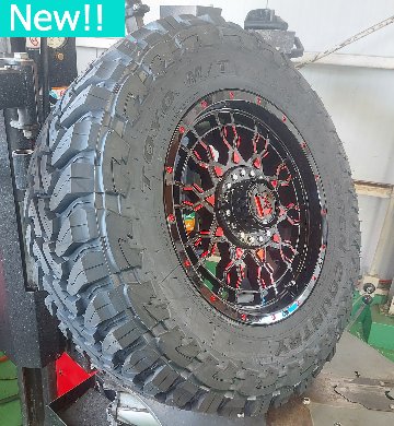 プラド ハイラックス FJ H3 タイヤホイールセット 17インチ PreDator TOYO OPENCOUNTYR MT 265/65RR17 265/70R17 の画像