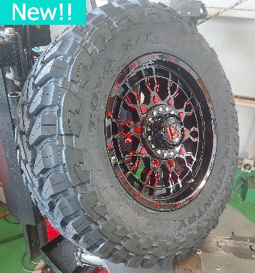 プラド ハイラックス FJ H3 タイヤホイールセット 17インチ PreDator TOYO OPENCOUNTYR MT 265/65RR17 265/70R17 の画像