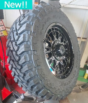 プラド ハイラックス FJ H3 タイヤホイールセット 17インチ PreDator TOYO OPENCOUNTYR MT 265/65RR17 265/70R17 の画像